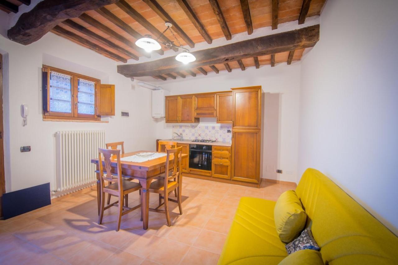 Apartamento Ulivo-Chianti Charming Flat With Private Parking! Asciano Exterior foto
