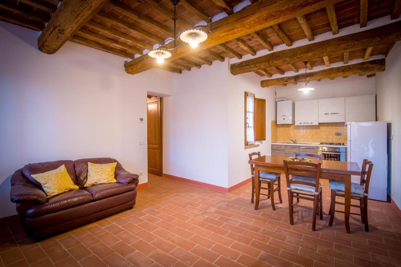Apartamento Ulivo-Chianti Charming Flat With Private Parking! Asciano Exterior foto