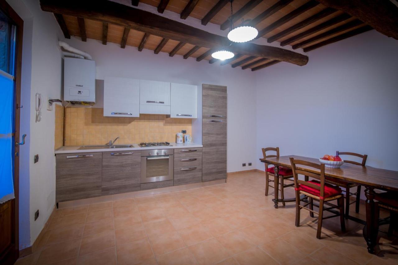 Apartamento Ulivo-Chianti Charming Flat With Private Parking! Asciano Exterior foto
