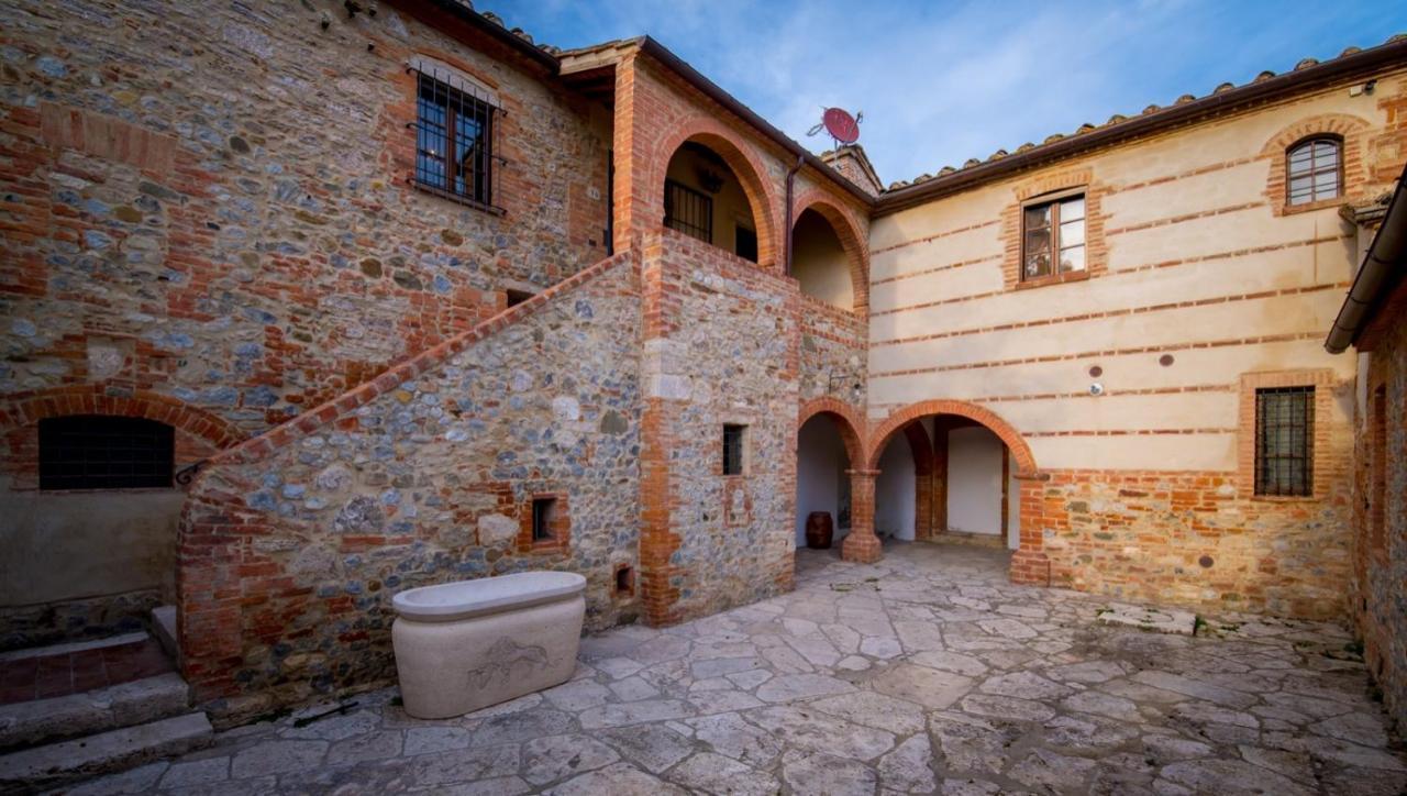 Apartamento Ulivo-Chianti Charming Flat With Private Parking! Asciano Exterior foto