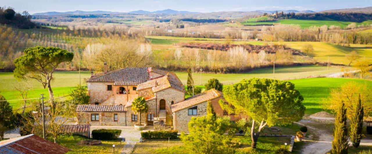 Apartamento Ulivo-Chianti Charming Flat With Private Parking! Asciano Exterior foto