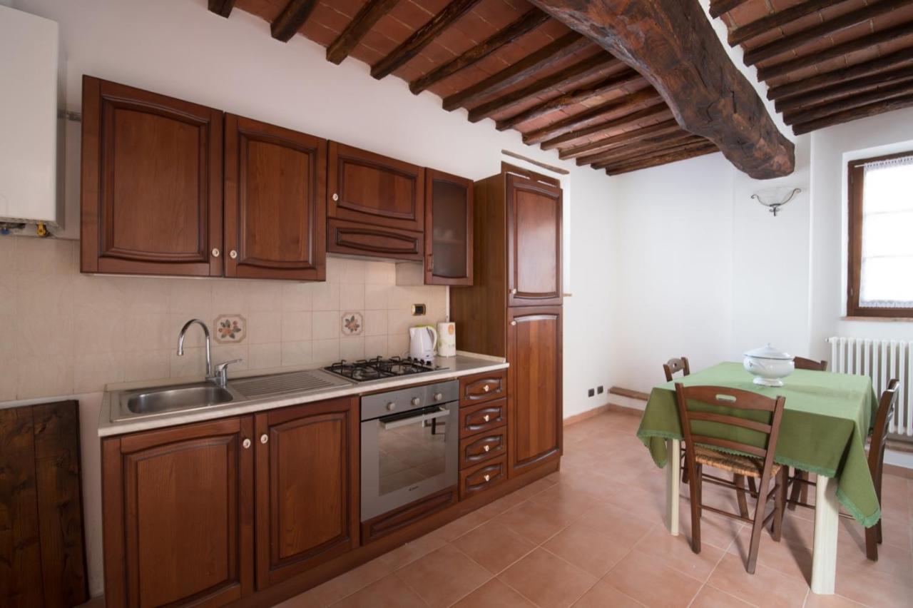 Apartamento Ulivo-Chianti Charming Flat With Private Parking! Asciano Exterior foto