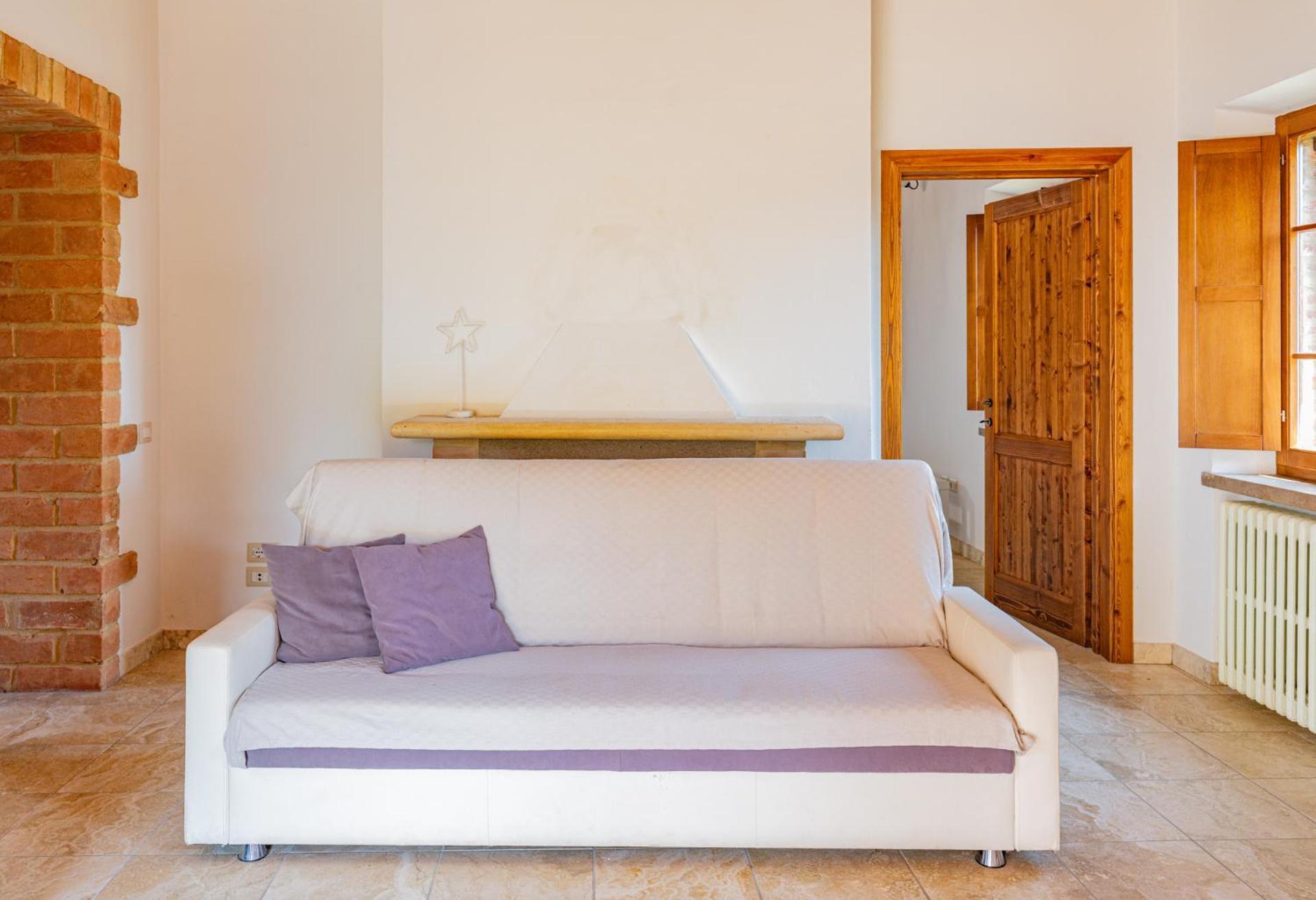 Apartamento Ulivo-Chianti Charming Flat With Private Parking! Asciano Exterior foto