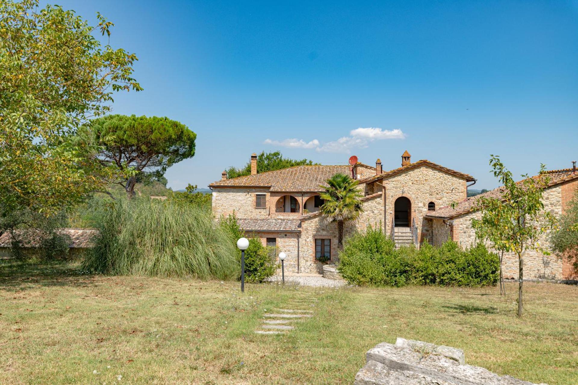 Apartamento Ulivo-Chianti Charming Flat With Private Parking! Asciano Exterior foto